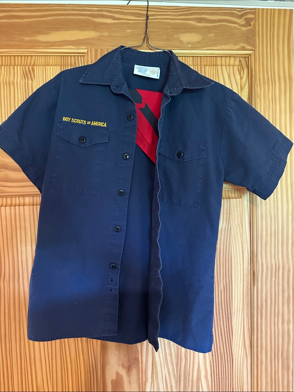 Official Boy Scouts Short-Sleeve Uniform Shirt